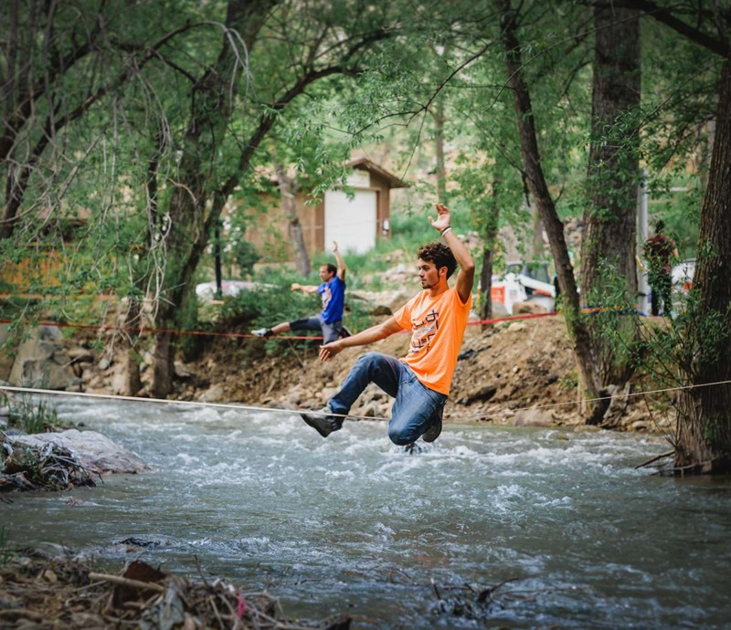 Digital Nomad Adventure Traveler You Will Love Our Slackline Park
