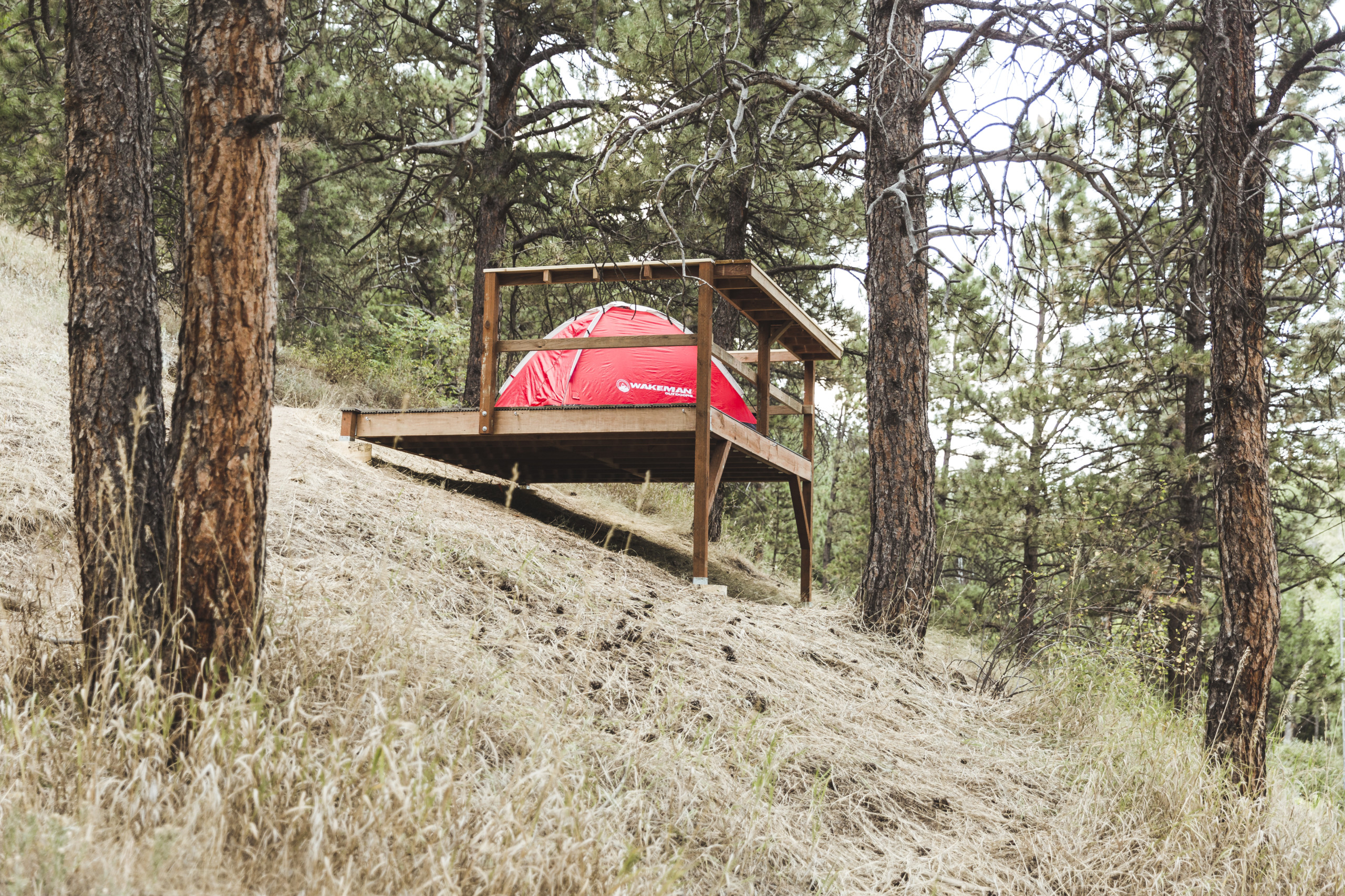 Campsite near Boulder, Colorado