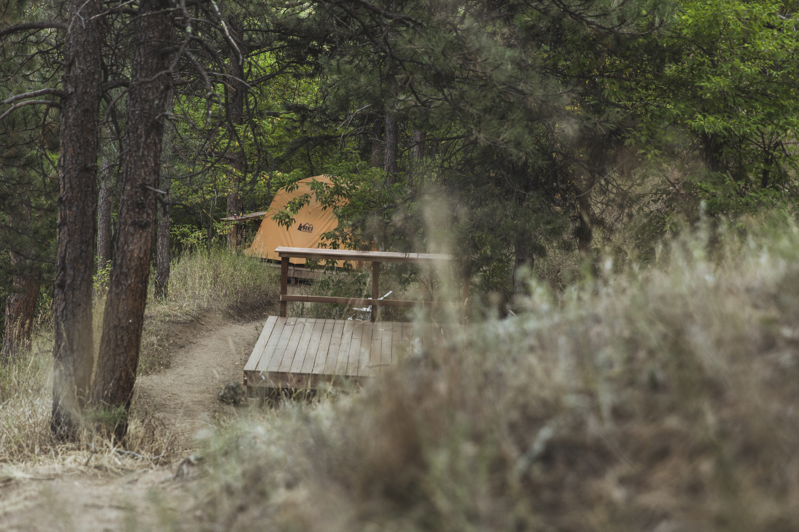Camp Sites at A-Lodge in Boulder, Colorado
