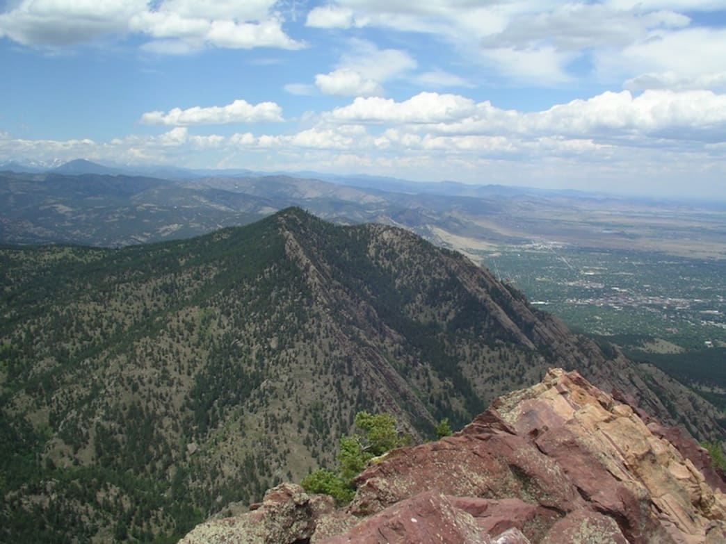 Vacation in Boulder with a Green Mountain hike