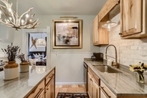 Picture of remodeled kitchen