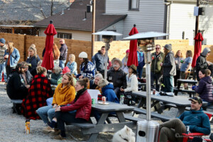 Crowd At Rock Garden Music Event In Lyons, Colorado