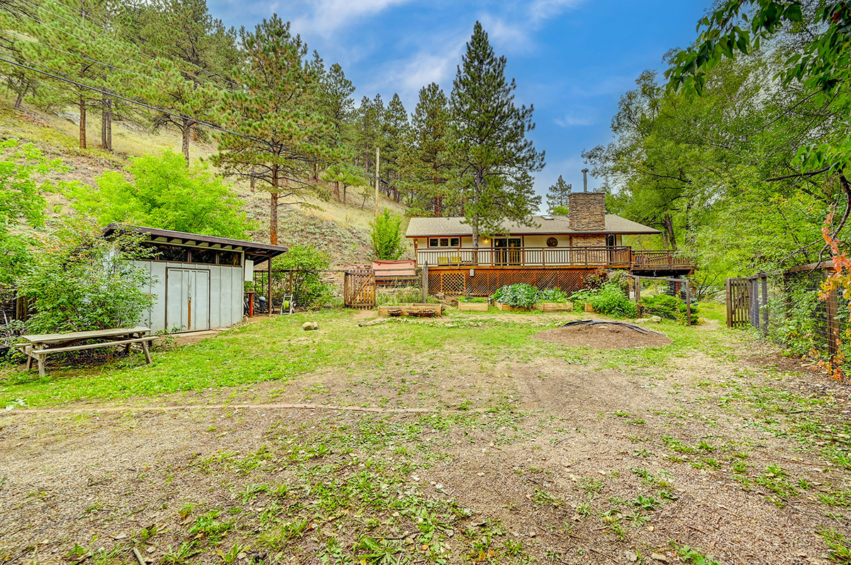 A-Chalet home rental with backyard near Boulder, CO