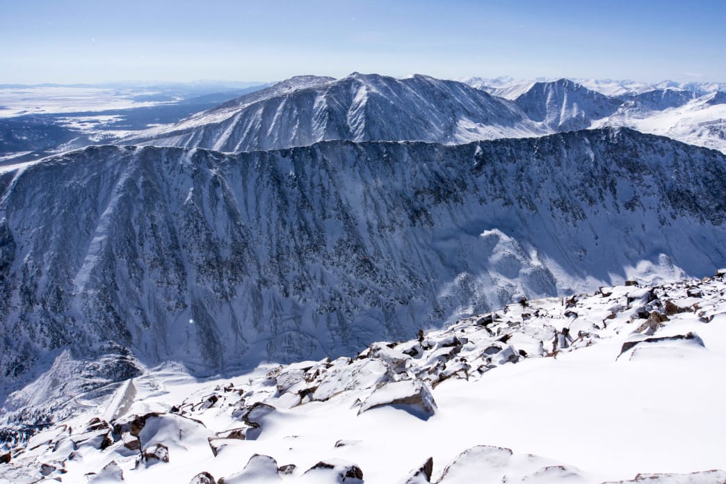 Quandary Peak –  Your First Winter 14er